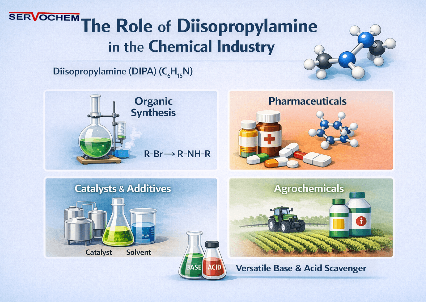 Diisopropylamine in Chemical Industry